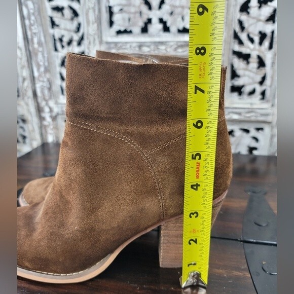 Sole Society Alexi Brown Suede Ankle Bootie Womens Size 8.5 - Picture 8 of 15